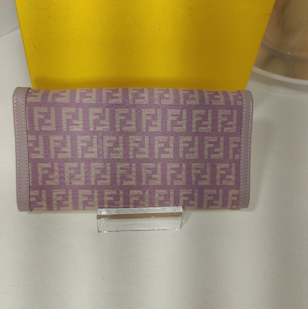FENDI Zucchino Long Wallet - Picture 4 of 13